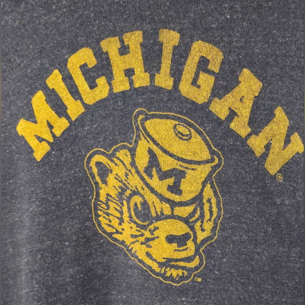 Michigan Vintage Wolverine Hoodie Unisex